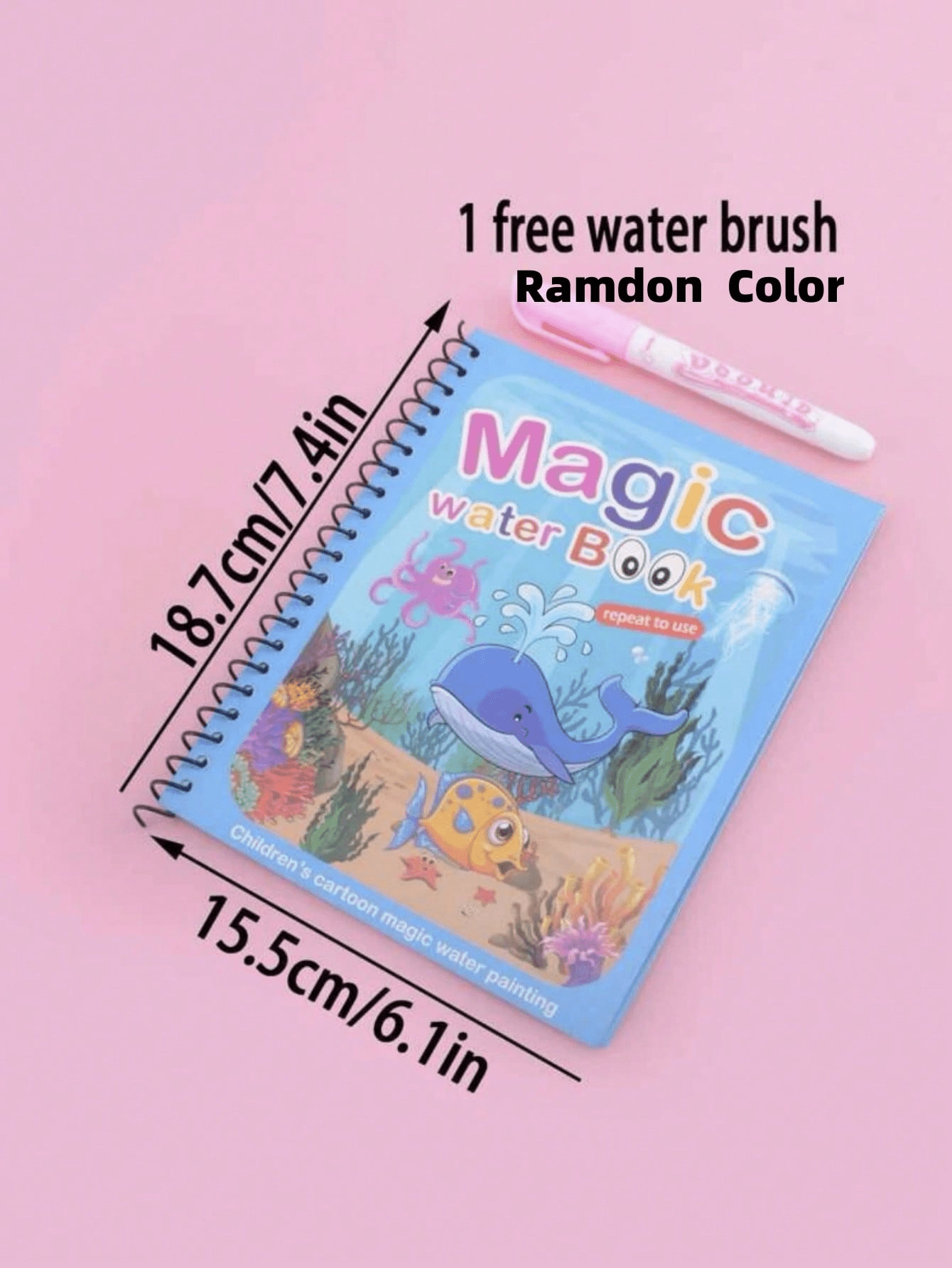 Magic Water Drawing Book